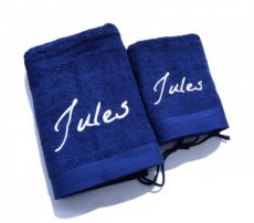 Handdoek & badhanddoek met voornaam